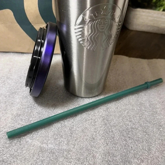 Starbucks Coffee University of Washington Dawgs Stainless Steel Tumbler 16oz Cup - Picture 8 of 11